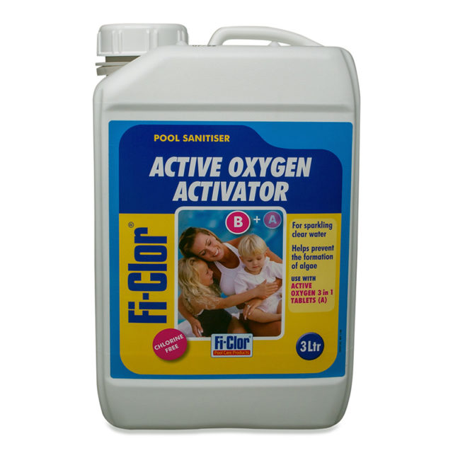 Fi-Clor Active Oxygen Activator Liquid 3litres - Azure Pools and Hot Tubs