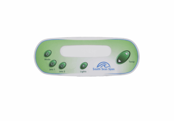 South Seas Spas 2-Pump Overlay