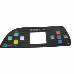 Island Spas 2 pump overlay with Microsilk (2015-2018)