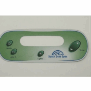 South Seas Spas 1 Pump Overlay (2010 Onward)