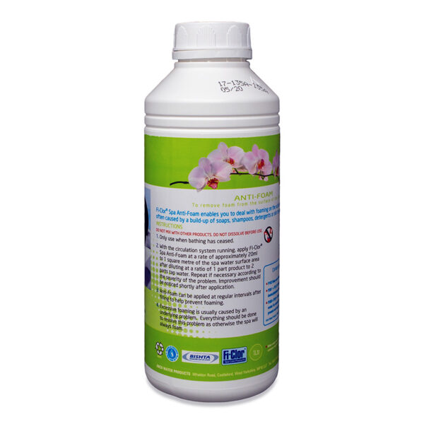 Fi-Clor Spa Anti-Foam 1L (Discontinued - Replaced with HTH Anti Foam) - Image 2