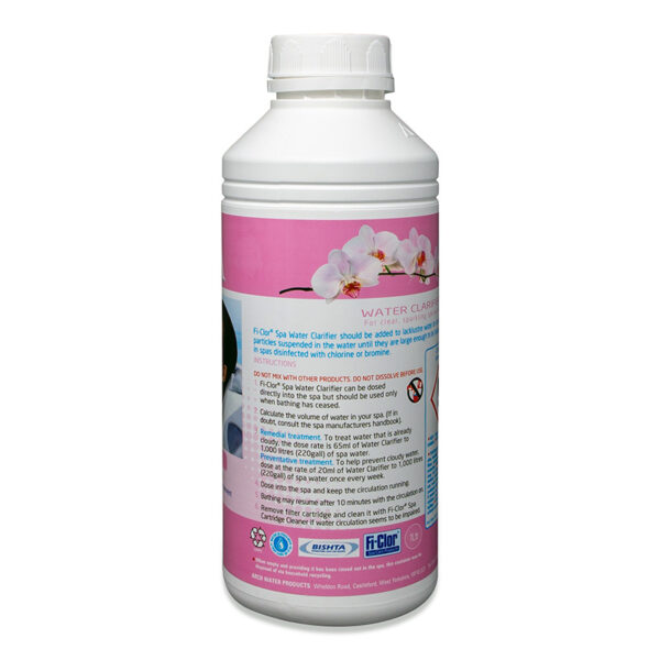 Fi-Clor Spa Water Clarifier 1L (Discontinued - Replaced with HTH Water Clarifier) - Image 2