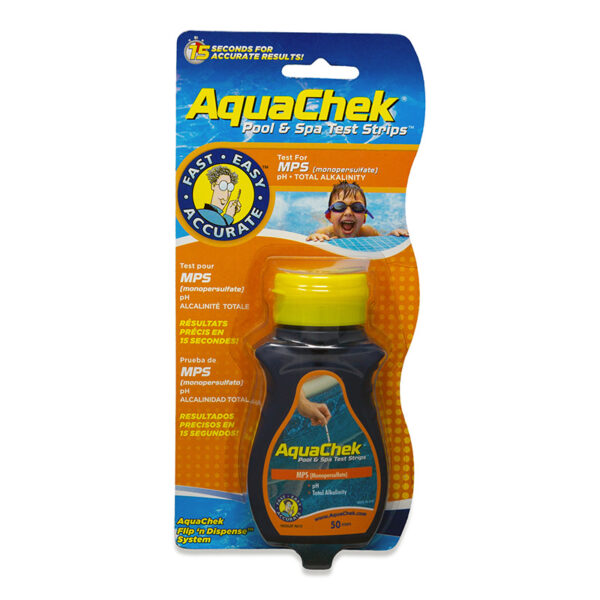 AquaChek MPS spa test strips (For use with Active Oxygen)