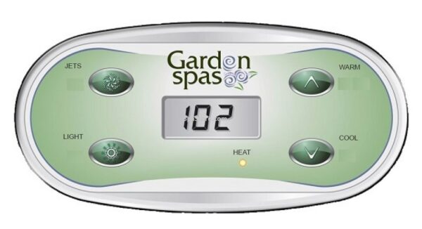 Artesian Garden Spas topside control 2011 onwards - Image 3