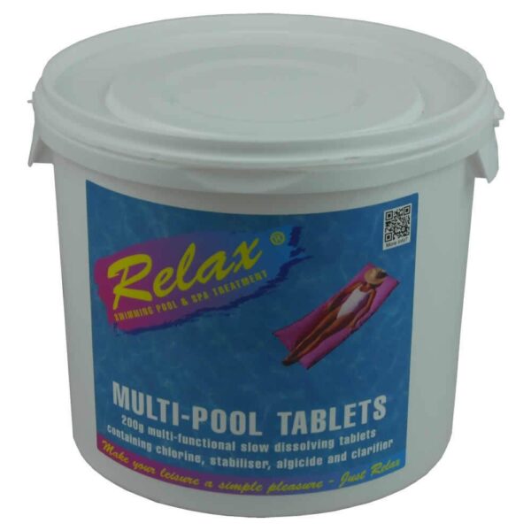 Relax Multi-Pool Chlorine Tablets 5kg