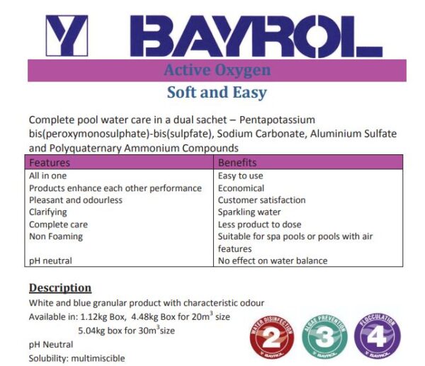 Bayrol Soft & Easy Active Oxygen - Image 2