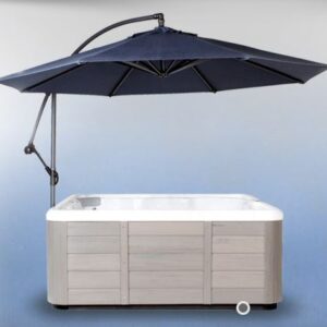 Navy Spa Side Umbrella