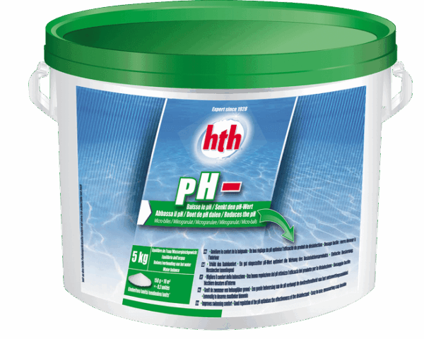 hth pH Minus Micro Balls 5Kg (Replaces Fi-clor pH and Alkalinity reducer)