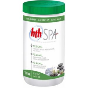 hth Alkanal 1.2kg – Spa Alkalinity Increaser - short dated