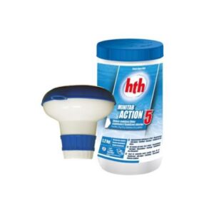 hth Minitab Action 5 1.2kg and 1" floating dispenser